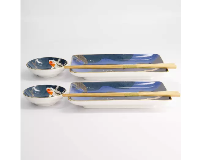 Tokyo Design Studio - Kawaii Koi Sushi Giftset 6pcs 1 set