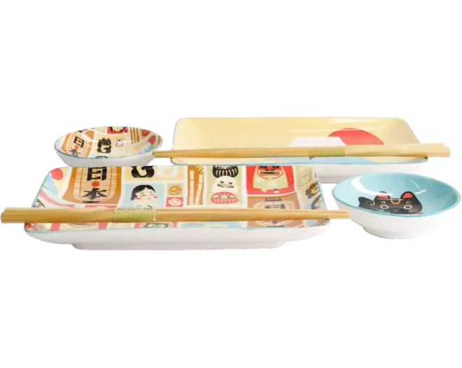Tokyo Design Studio - Kawaii Japan Sushi Giftset 6pcs 1set