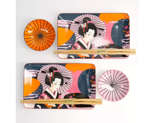 Tokyo Design Studio - Kawaii Maiko Sushi Giftset 6pcs 1 set