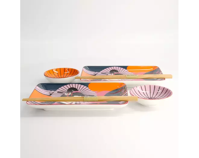 Tokyo Design Studio - Kawaii Maiko Sushi Giftset 6pcs 1 set