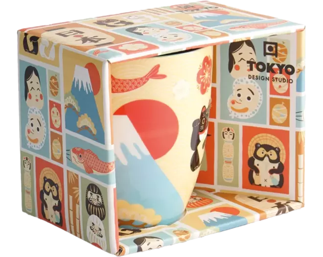 Tokyo Design Studio - Kawaii Mug Giftbox Japan B 380ml