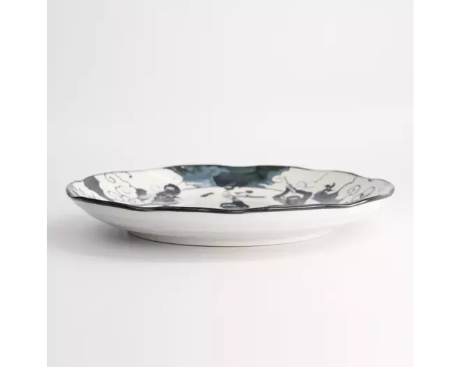 Tokyo Design Studio - Asakusa Round Plate 25x3cm Ninja 4pcs
