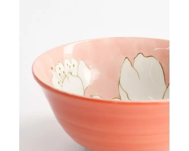 Tokyo Design Studio Sakura Pink Bowl 15x7cm 500ml 6pcs