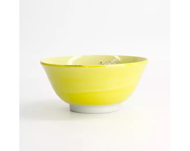Tokyo Design Studio Sakura Yellow Bowl 15x7cm 500ml 6pcs