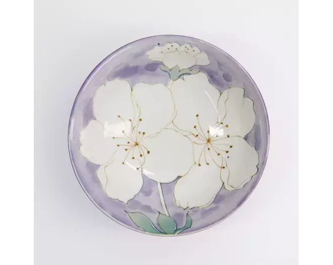 Tokyo Design Studio Sakura Purple Ramen Bowl 19.5x7.5cm 4pcs