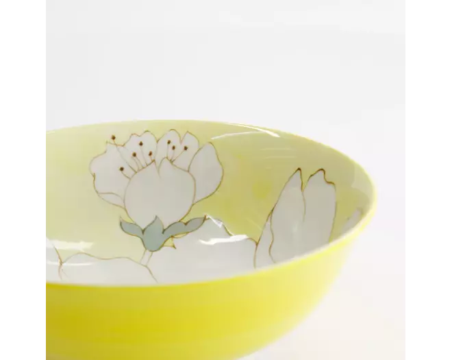 Tokyo Design Studio - Sakura Yellow Ramen Bowl 19.5x7.5cm 6pcs