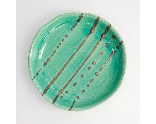 Tokyo Design Studio - Yamasaku Ocean Round Plate 21.5x3.5cm 4pcs