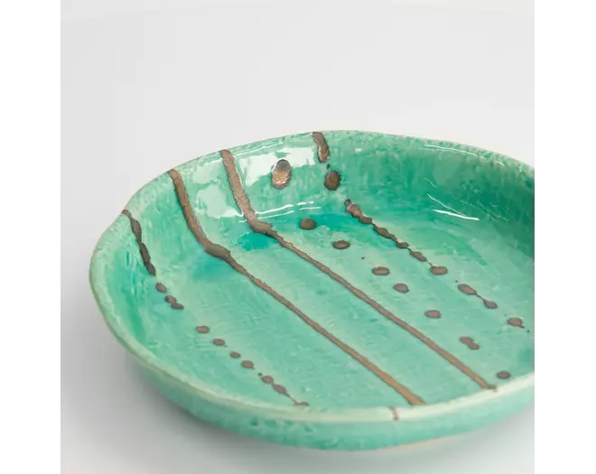 Tokyo Design Studio - Yamasaku Ocean Round Plate 21.5x3.5cm 4pcs