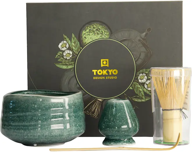 Tokyo Design Studio - Matcha Giftset Green 11x8cm. 4pcs