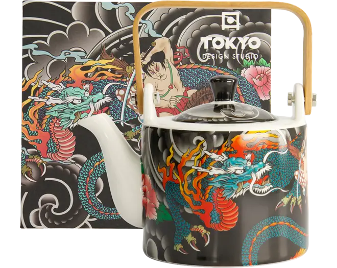 Tokyo Design Studio - Kawaii Yakuza Dragon Tea Pot Giftset 800ml