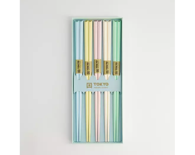 Tokyo Design Studio - Chopstick Giftset/5 Cloud Emoji 10 sets