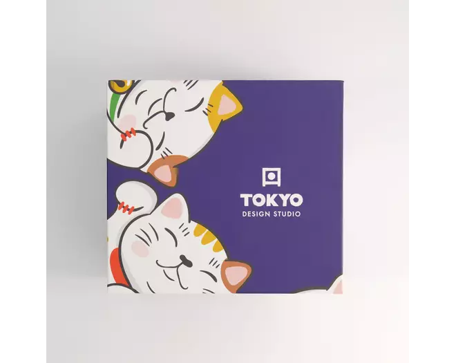 Tokyo Design Studio - Kawaii Lucky Cat Tea Pot Giftset 800ml 1pc