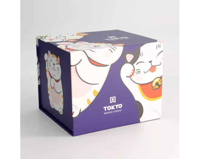 Tokyo Design Studio - Kawaii Lucky Cat Tea Pot Giftset 800ml 1pc