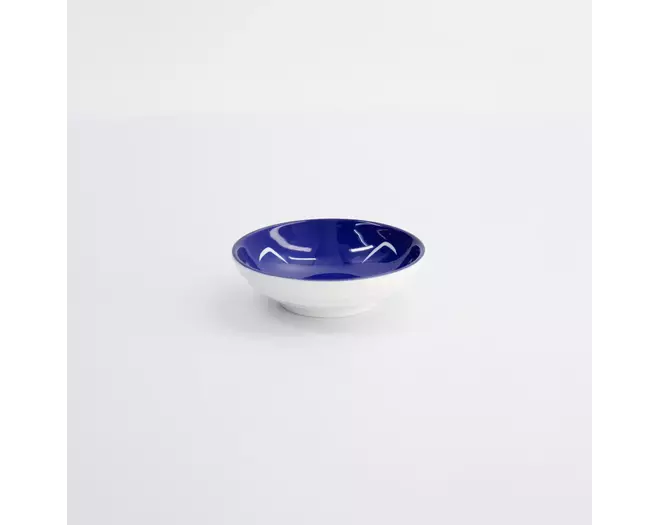 Tokyo Design Studio - Kawaii Lucky Cat Sauce Plate 9x2.5cm Blue 6pcs