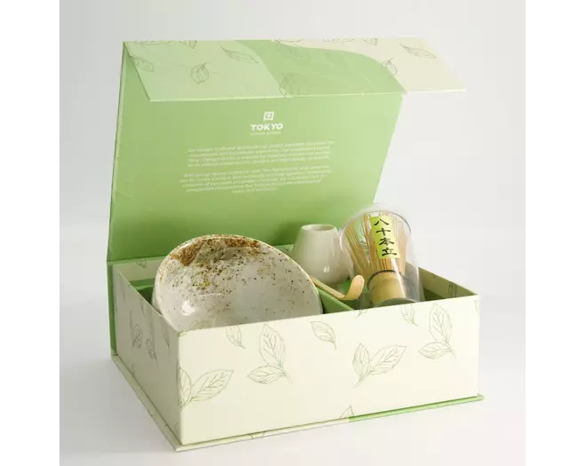Tokyo Design Studio - Matcha Giftset Yukishino C 13x7cm 4pcs 1 set