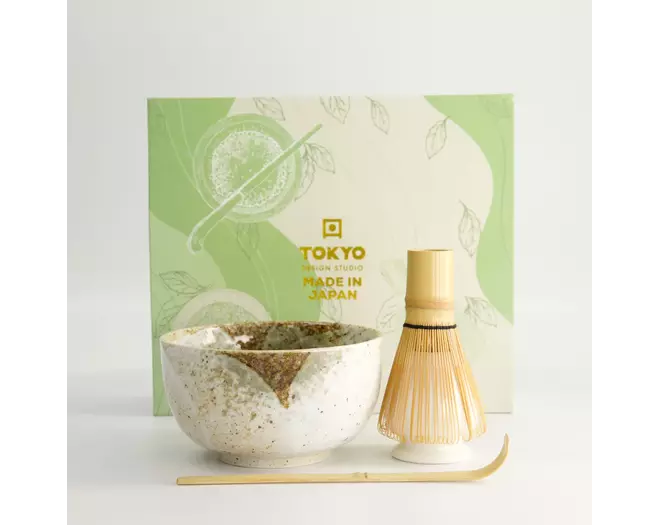 Tokyo Design Studio - Matcha Giftset Yukishino C 13x7cm 4pcs 1 set