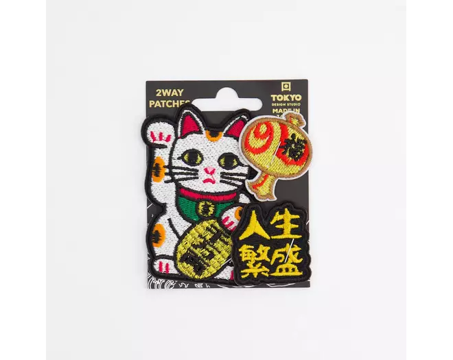 Tokyo Design Studio - Patch 2Way Lucky Cat 1pc