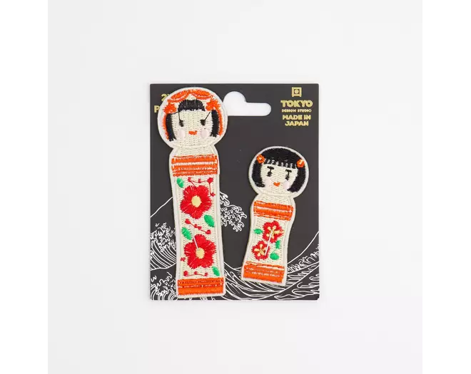 Tokyo Design Studio - Patch 2Way Kokeshi 1pc