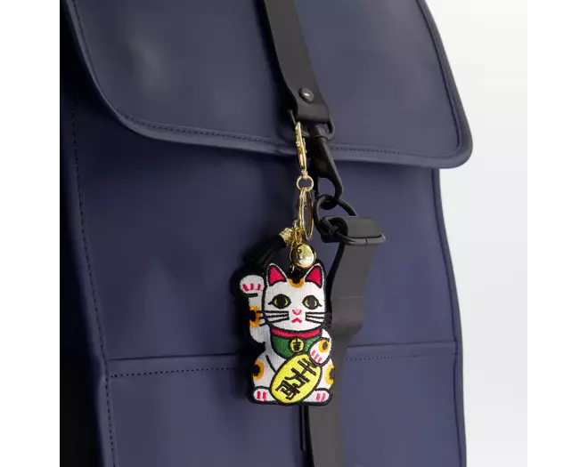 Tokyo Design Studio - Patch Keychain Lucky Cat  1pc