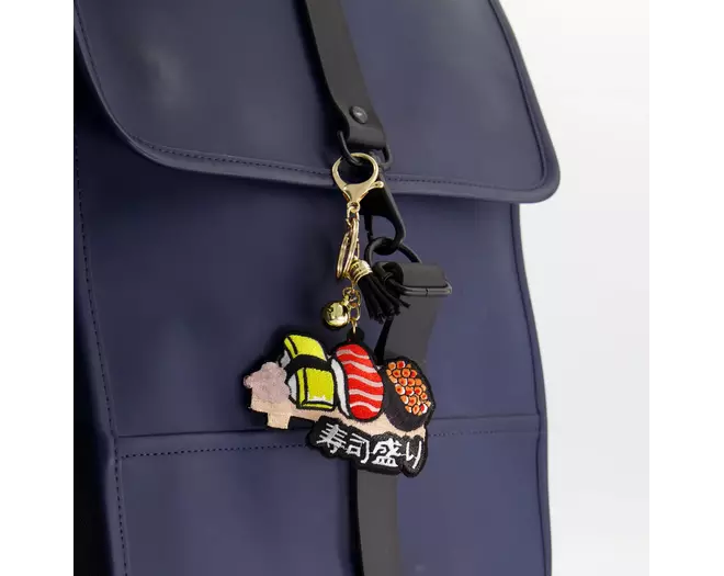Tokyo Design Studio - Patch Keychain Sushi  1pc
