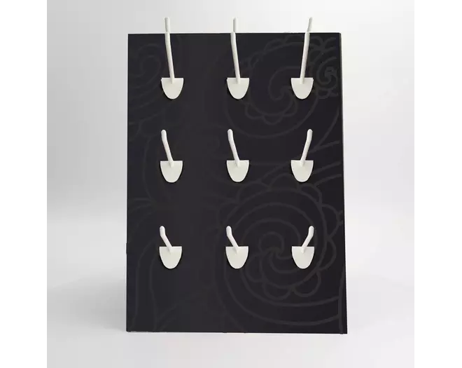 Tokyo Design Studio - Display for Keychains and Patches Incl. 18 Hooks 1pc