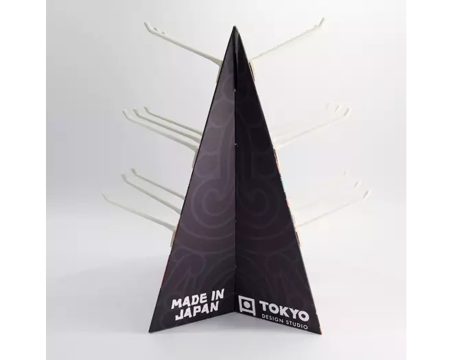Tokyo Design Studio - Display for Keychains and Patches Incl. 18 Hooks 1pc
