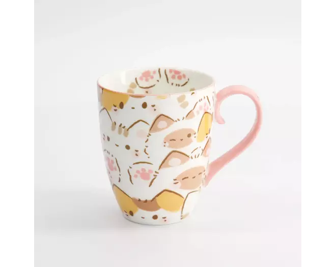 Tokyo Design Studio - Kawaii Cat Mug W/Giftbox 8.5x10.2cm 340ml 6pcs