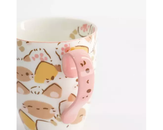 Tokyo Design Studio - Kawaii Cat Mug W/Giftbox 8.5x10.2cm 340ml 6pcs