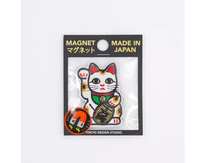 Tokyo Design Studio - Patch Magnet Lucky Cat 1pc.