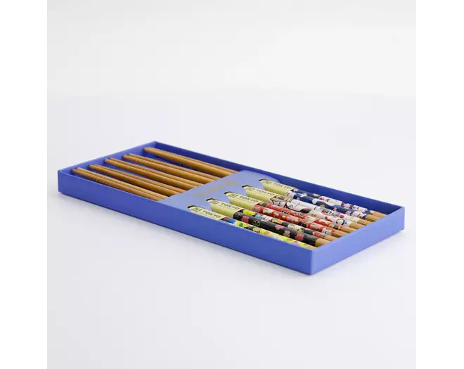 Tokyo Design Studio - Chopstick Giftset/5 Lucky Cat/Carp 10 sets