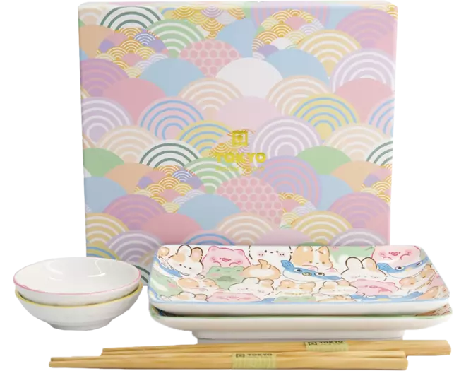 Tokyo Design Studio - Kawaii Sushi Giftset Animals 6pcs