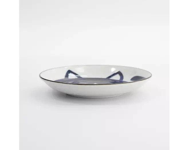 Tokyo Design Studio - Kawaii Round Plate Cat Neko 16.7x2.8cm 6pcs