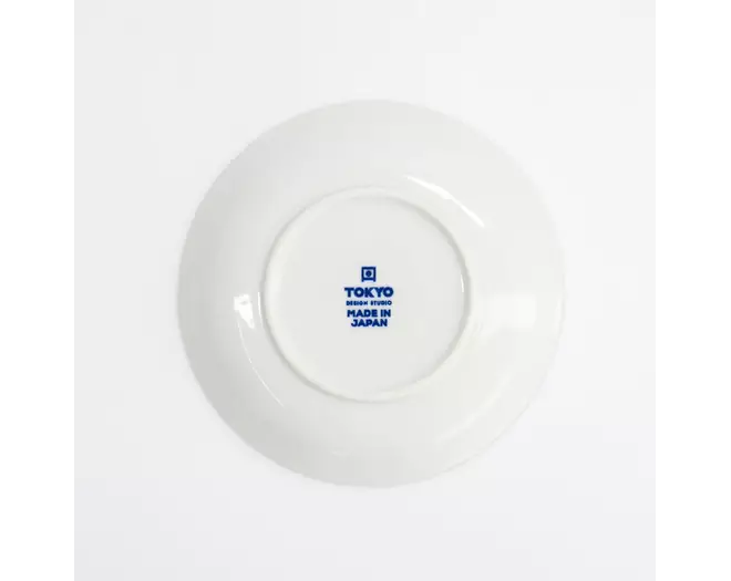 Tokyo Design Studio - Kawaii Round Plate Cat Neko 16.7x2.8cm E 6pcs