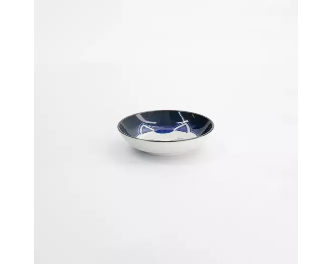 Tokyo Design Studio - Kawaii Round Sauce Dish Cat Neko 10.2x2.5cm F 6pcs