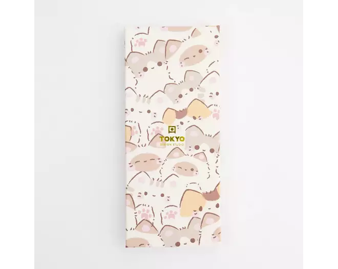 Tokyo Design Studio - Chopstick Giftset Chopstick and Rest/4 Kawaii Cats 10 sets