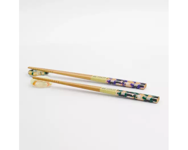 Tokyo Design Studio - Chopstick Giftset Chopstick and Rest/4 Shiba 10 sets