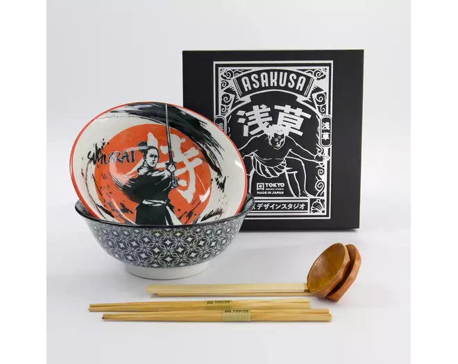 Tokyo Design Studio - Asakusa 6pcs Ramen Giftset 20.5x8cm 1250ml A 1 set