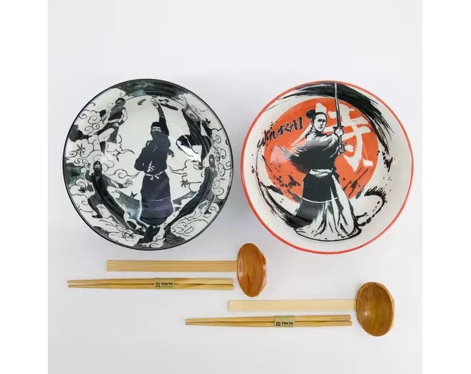 Tokyo Design Studio - Asakusa 6pcs Ramen Giftset 20.5x8cm 1250ml A 1 set