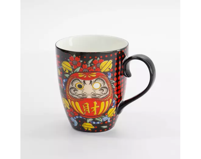 Tokyo Design Studio - Kawaii Daruma Mug W/Giftbox 8.5x10.2cm 340ml 6pcs