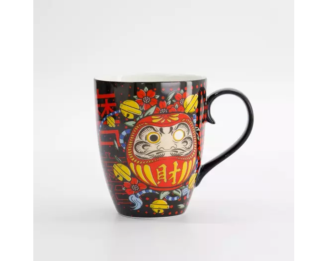 Tokyo Design Studio - Kawaii Daruma Mug W/Giftbox 8.5x10.2cm 340ml 6pcs
