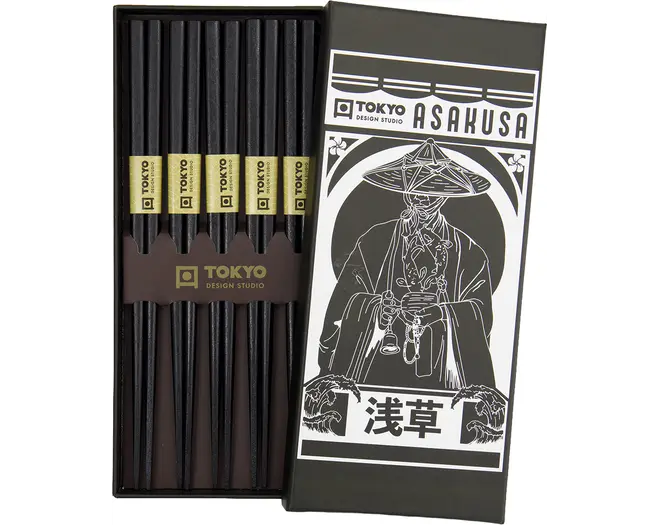 Tokyo Design Studio - Chopstick Asakusa Giftset - 5 Pair