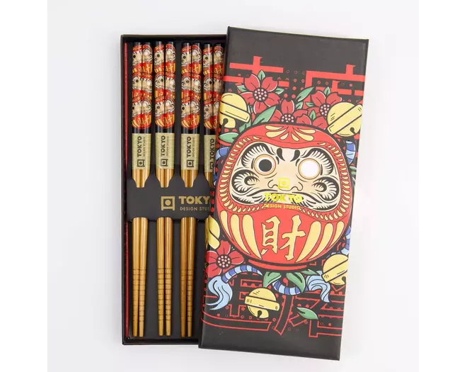 Tokyo Design Studio - Chopstick Giftset/5 Daruma 10 sets