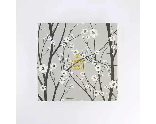 Tokyo Design Studio - Sakura Bowl 4pcs Giftset 12.5x7cm Black 450ml 1 set