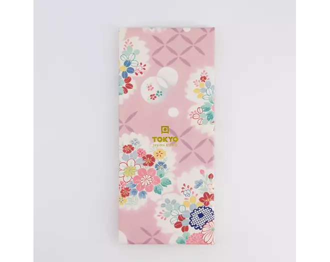 Tokyo Design Studio - Chopstick Giftset Chopstick and Rest/4 Pink Flower 10 sets