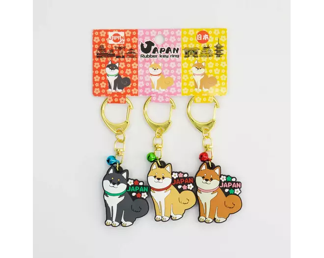 Tokyo Design Studio - Keychain Japan Shiba 3pcs 5 sets