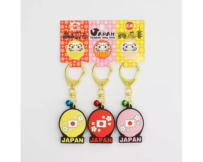 Tokyo Design Studio - Keychain Japan Daruma 3pcs 5 sets