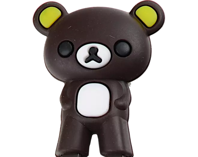 Tokyo Design Studio - Children Chopsticks Bear Dark Brown 22cm