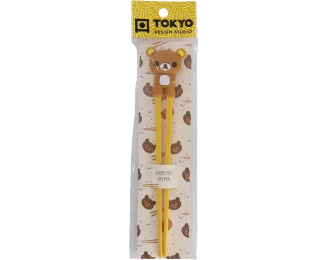 Tokyo Design Studio - Children Chopsticks Bear Light Brown 22cm