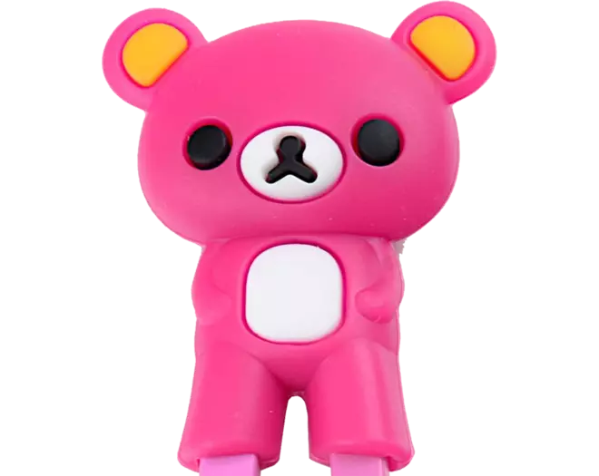 Tokyo Design Studio - Children Chopsticks Bear Pink 22cm