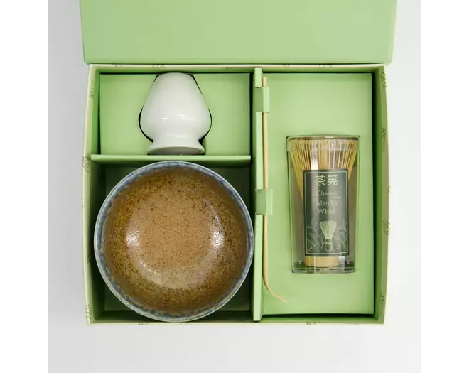 Tokyo Design Studio - Matcha Giftset Reef Blue 12.7x7cm 4pcs 1 set
